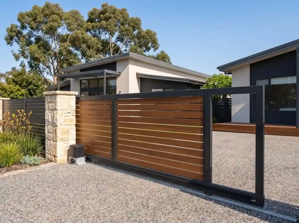 Custom driveway gate installation in Cranbourne